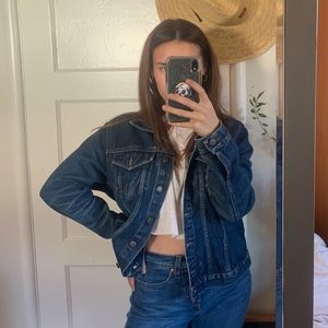 Denim Co straight jean jacket